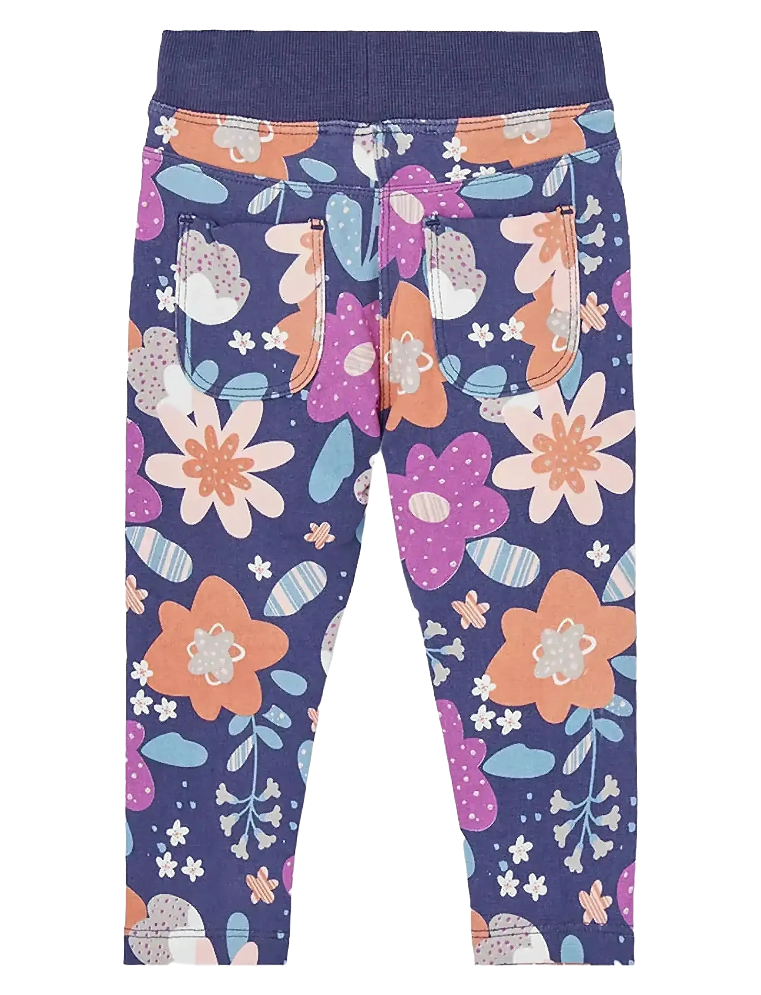 Boboli - Fleece trousers floral - leggings - print - 1