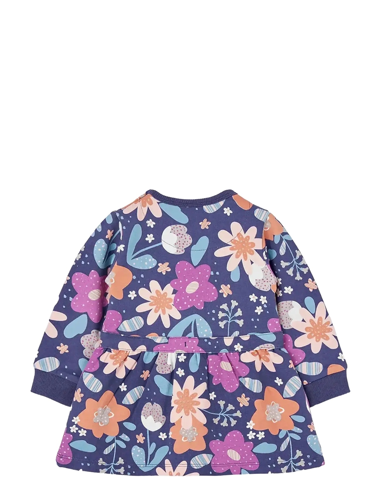Boboli - Fleece dress floral - robes pour bébés à manches longues - print - 1