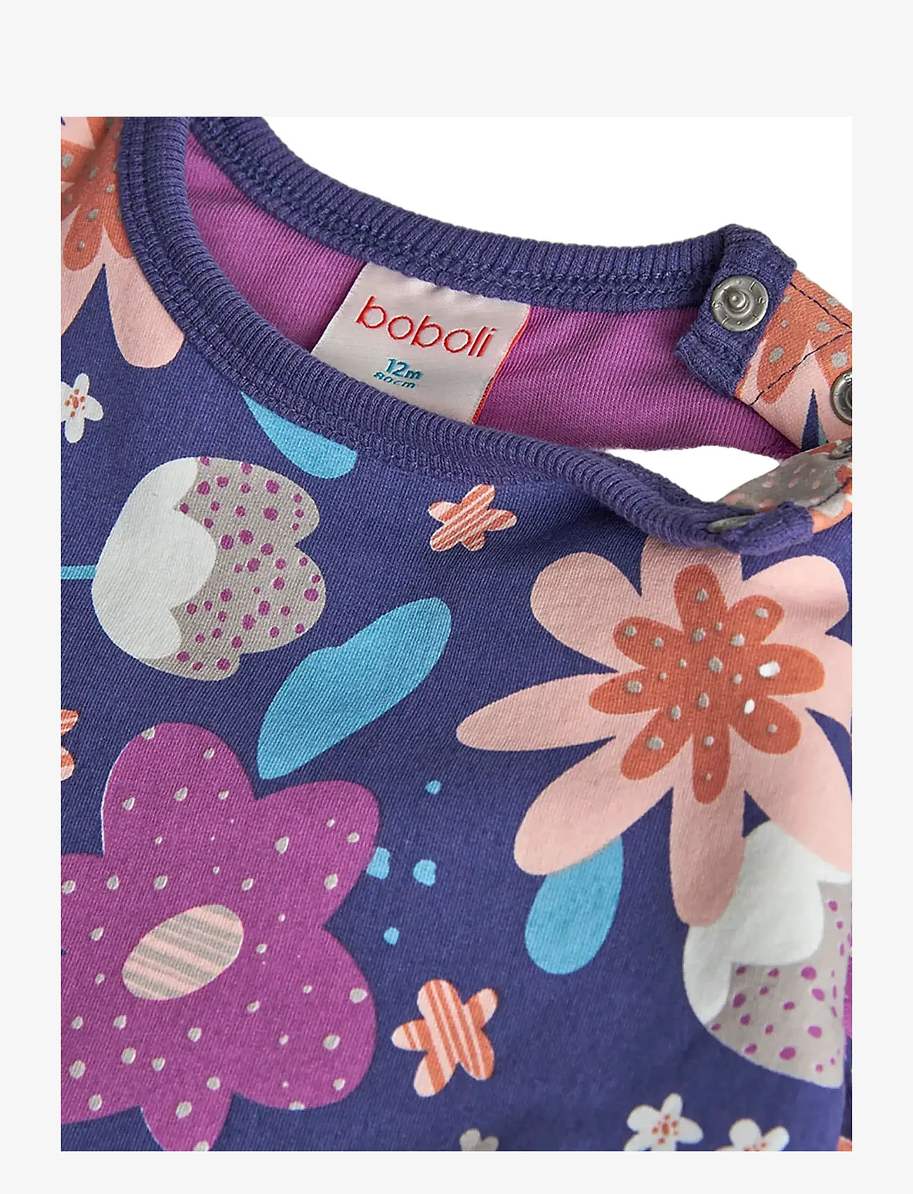 Boboli - Fleece dress floral - pikkade varrukatega beebi kleidid - print - 2