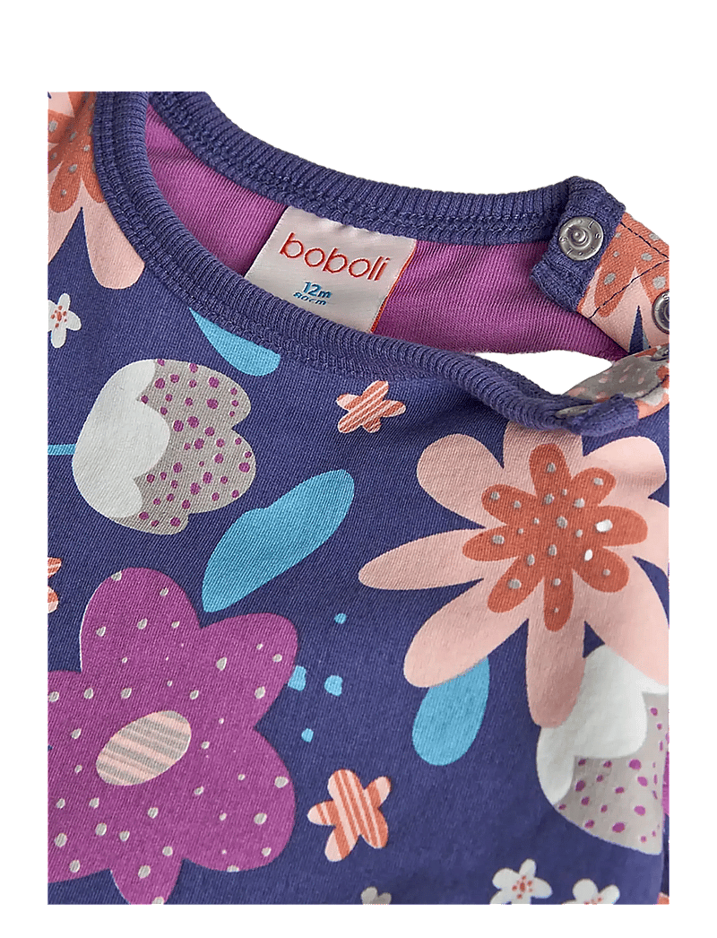 Boboli - Fleece dress floral - pikkade varrukatega beebi kleidid - print - 2