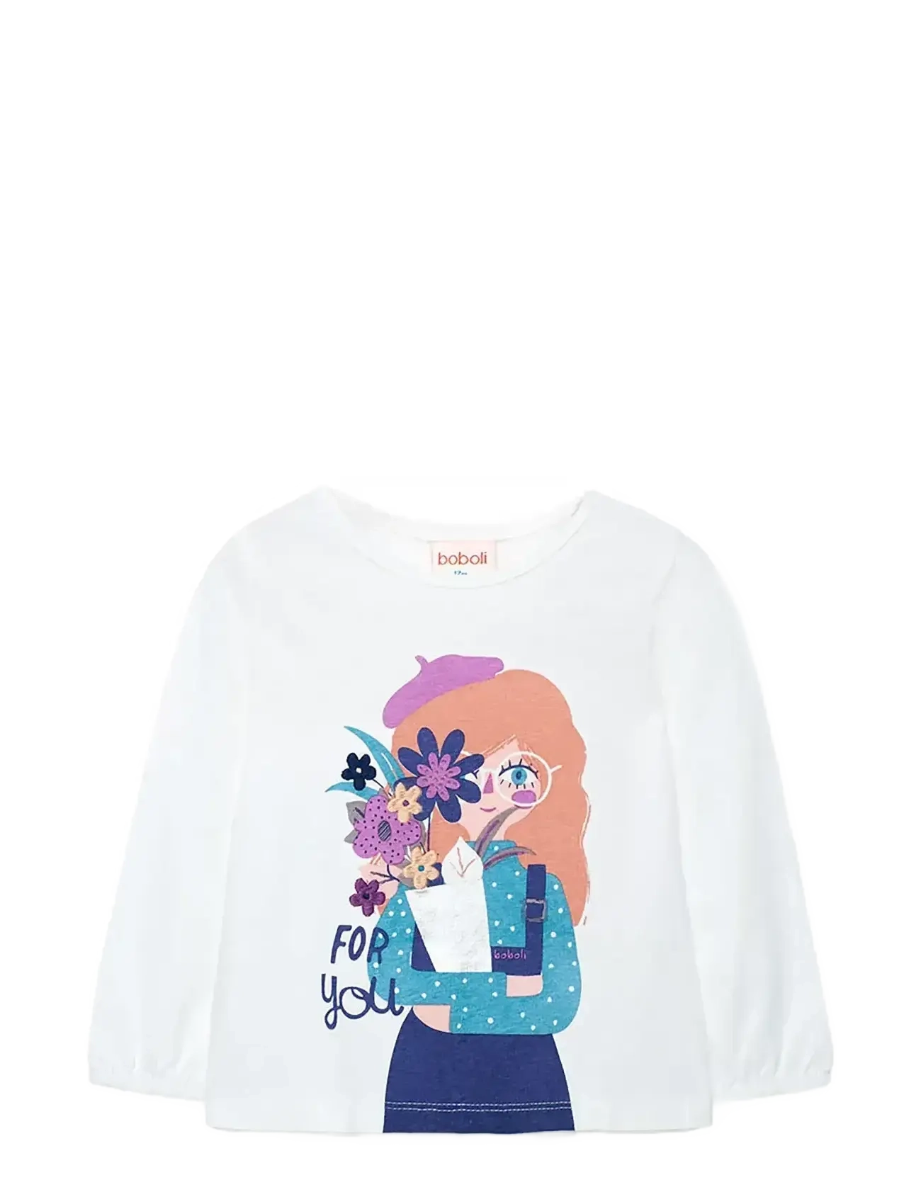 Boboli Knit t-Shirt - 4 for 3 - OFF WHITE / white