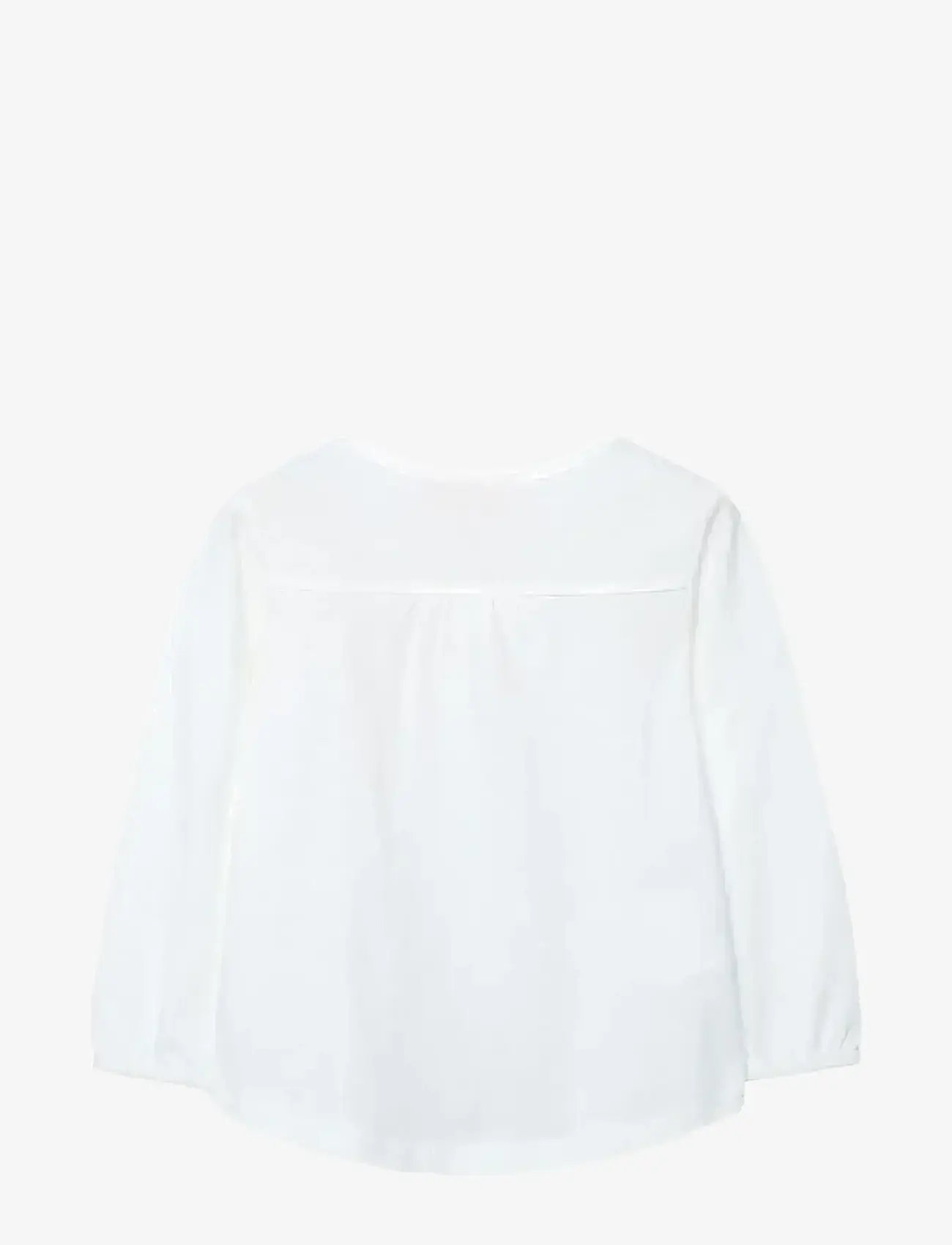 Boboli - Knit t-Shirt - långärmade t-shirts - off white - 2