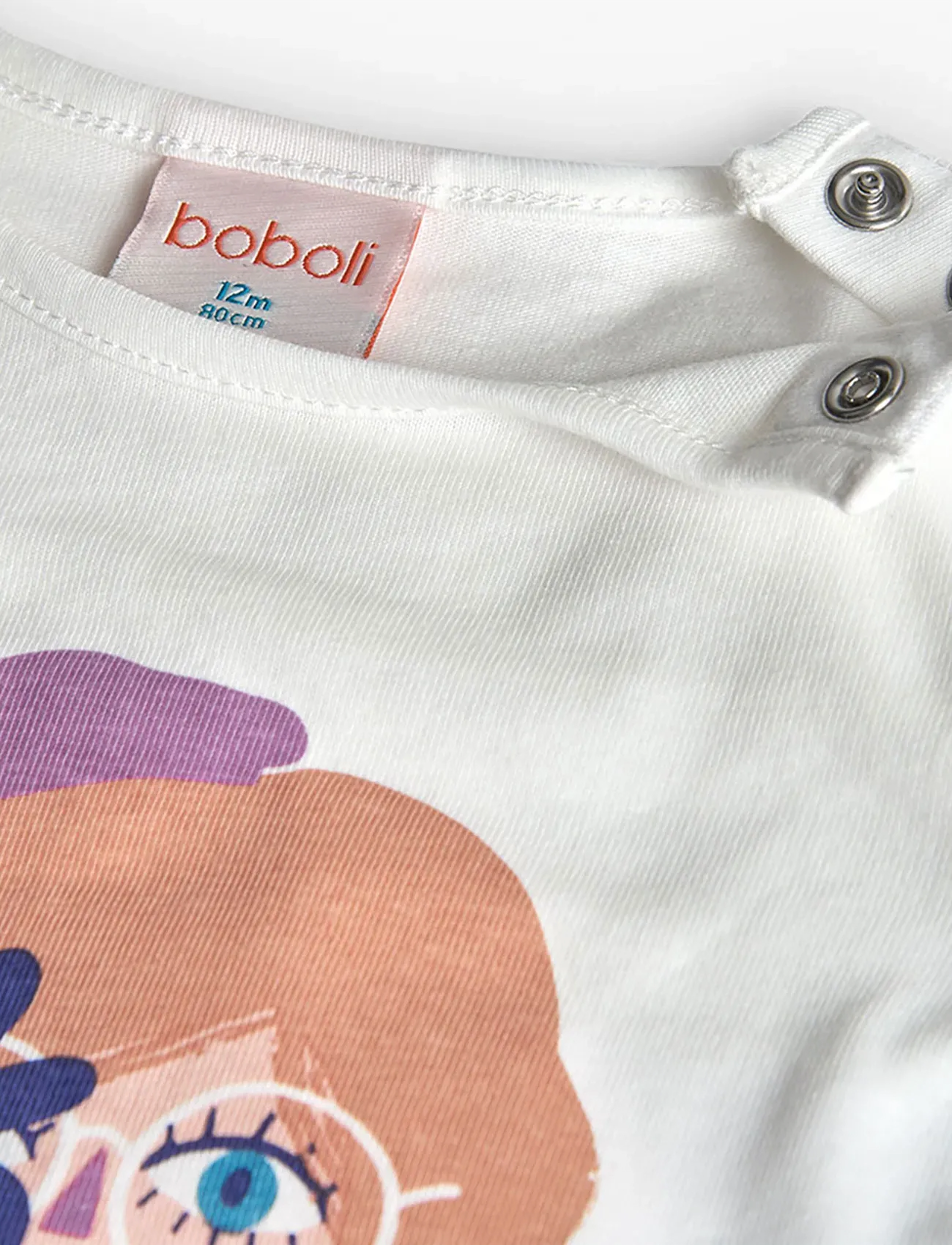 Boboli - Knit t-Shirt - t-shirts à manches longues - off white - 3