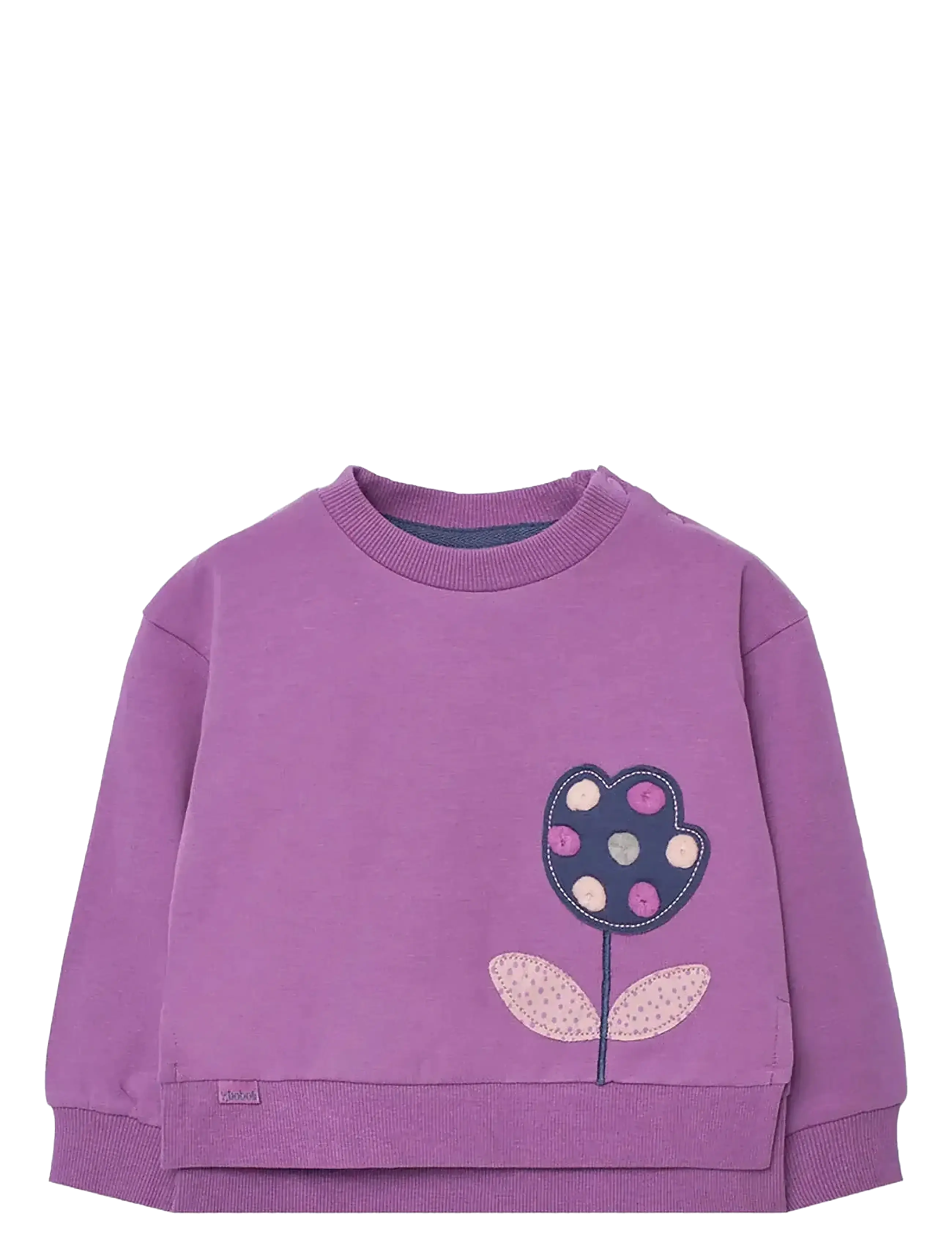 BOBOLI Fleece Sweatshirt Lila - 122 - Kinder
