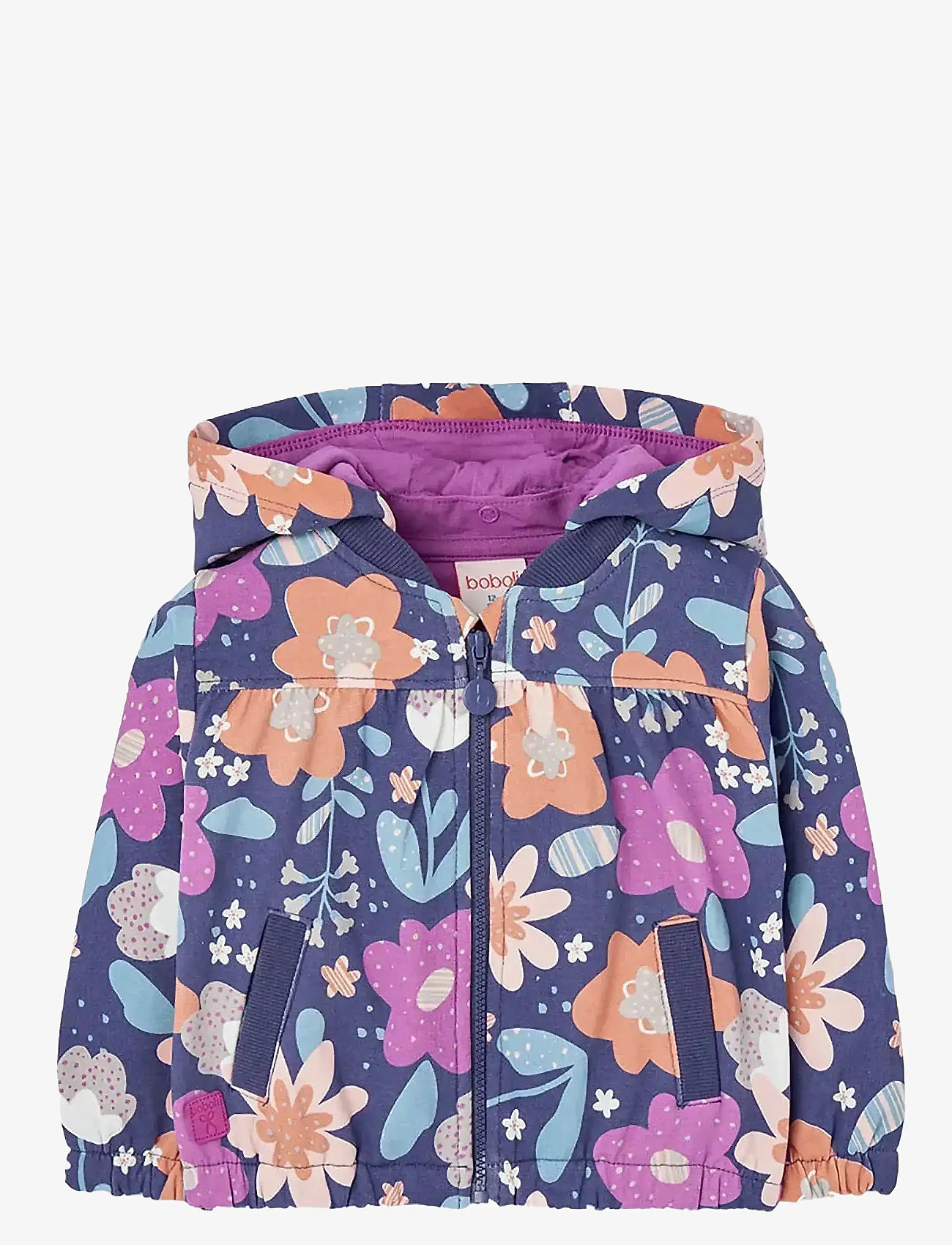 Boboli - Fleece jacket floral - hættetrøjer - print - 0