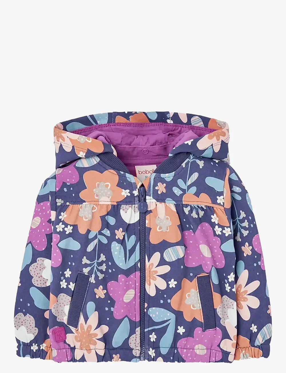 Boboli - Fleece jacket floral - hupparit - print - 0