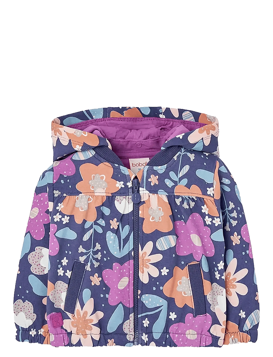 Boboli - Fleece jacket floral - hættetrøjer - print - 0