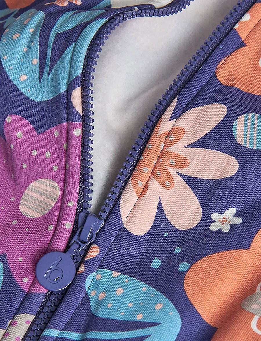 Boboli - Fleece jacket floral - hættetrøjer - print - 2