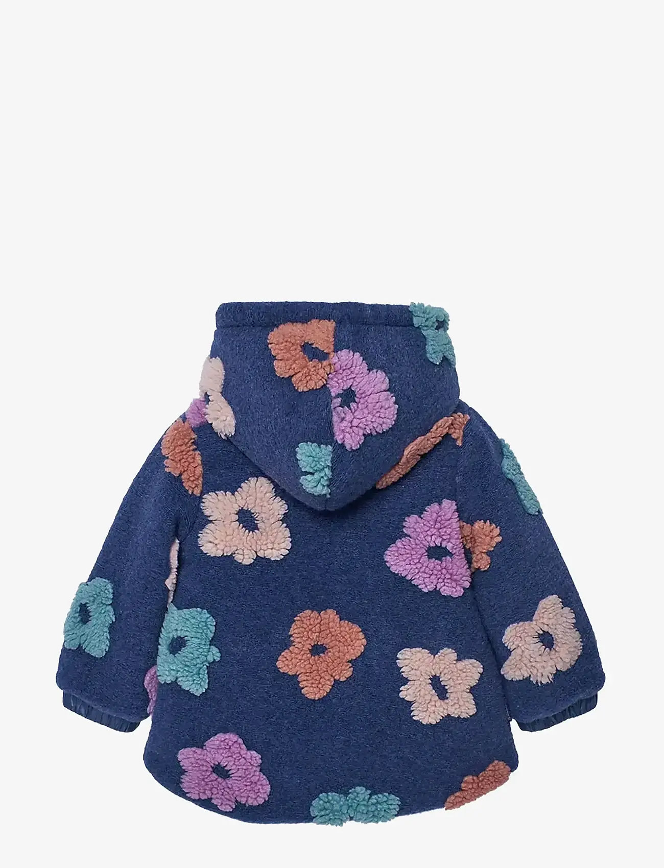 Boboli - Jacquard coat floral - flísjakkar - print - 1