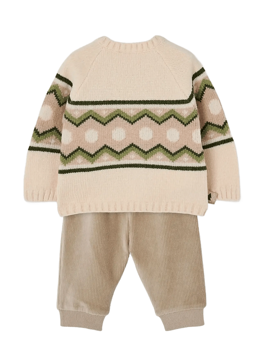 Boboli - Set for baby boy - dressikomplektid - ecru - 2
