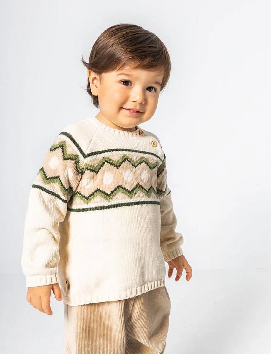 Boboli - Set for baby boy - dressikomplektid - ecru - 0