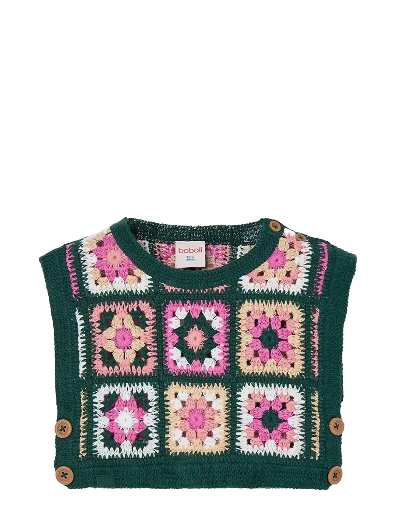 BOBOLI Strickwaren Vest Patterned - 116 - Kinder