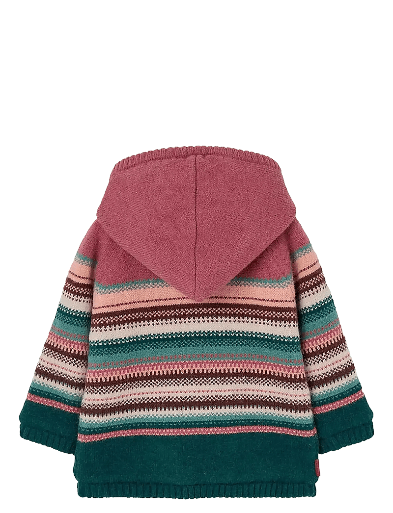 Boboli - Knitwear jacket - cardigans - raspberry - 1