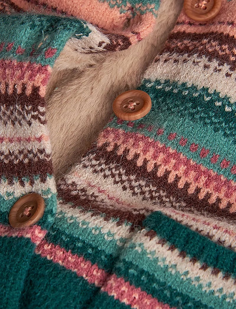 Boboli - Knitwear jacket - cardigans - raspberry - 2