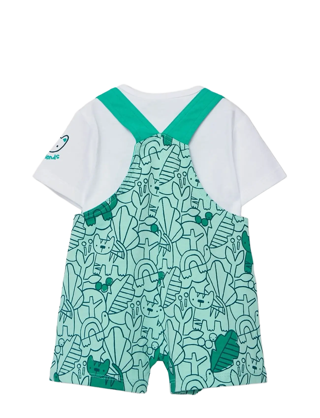 Boboli - Set knit for baby boy -BCI - sets with short-sleeved t-shirt - print - 1