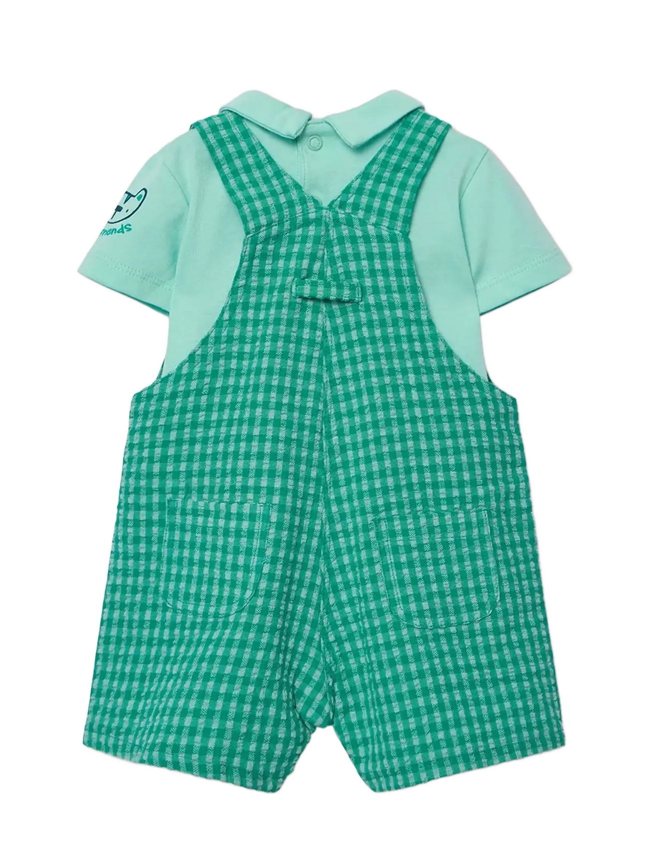 Boboli - Set knit combined for baby -BCI - sæt med body - checks - 1