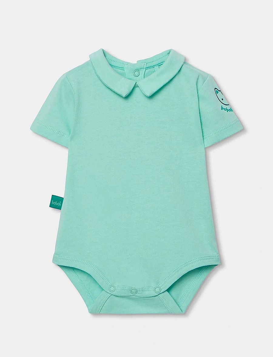 Boboli - Set knit combined for baby -BCI - sæt med body - checks - 2
