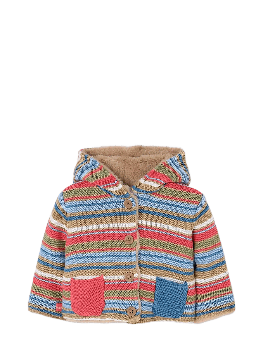Boboli - Jacket reversible for baby -BCI - fleecejacken - beige - 3