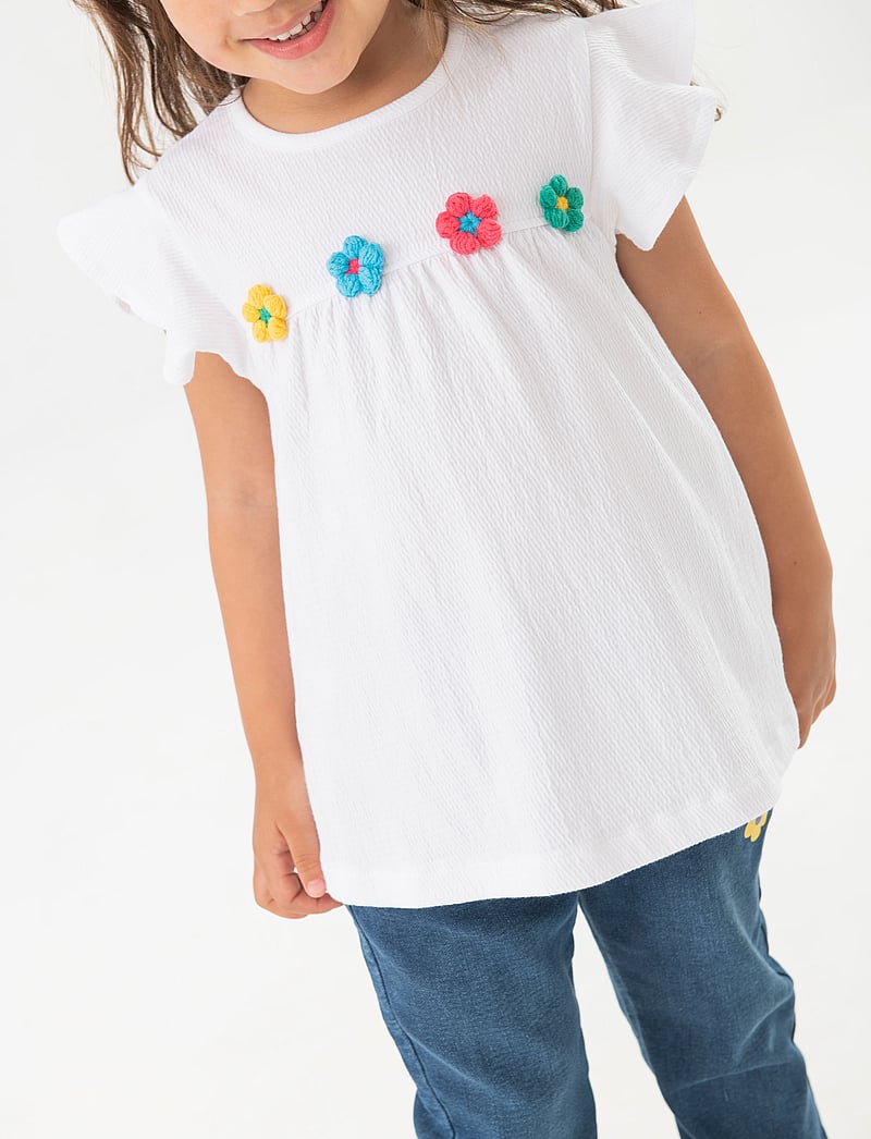 Boboli - Knit t-Shirt - tank top - white - 4