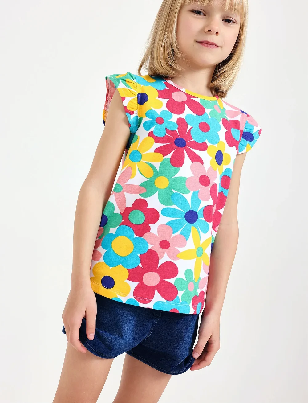 Boboli - Knit t-Shirt floral - Õlapaeltega topid - multi coloured - 0