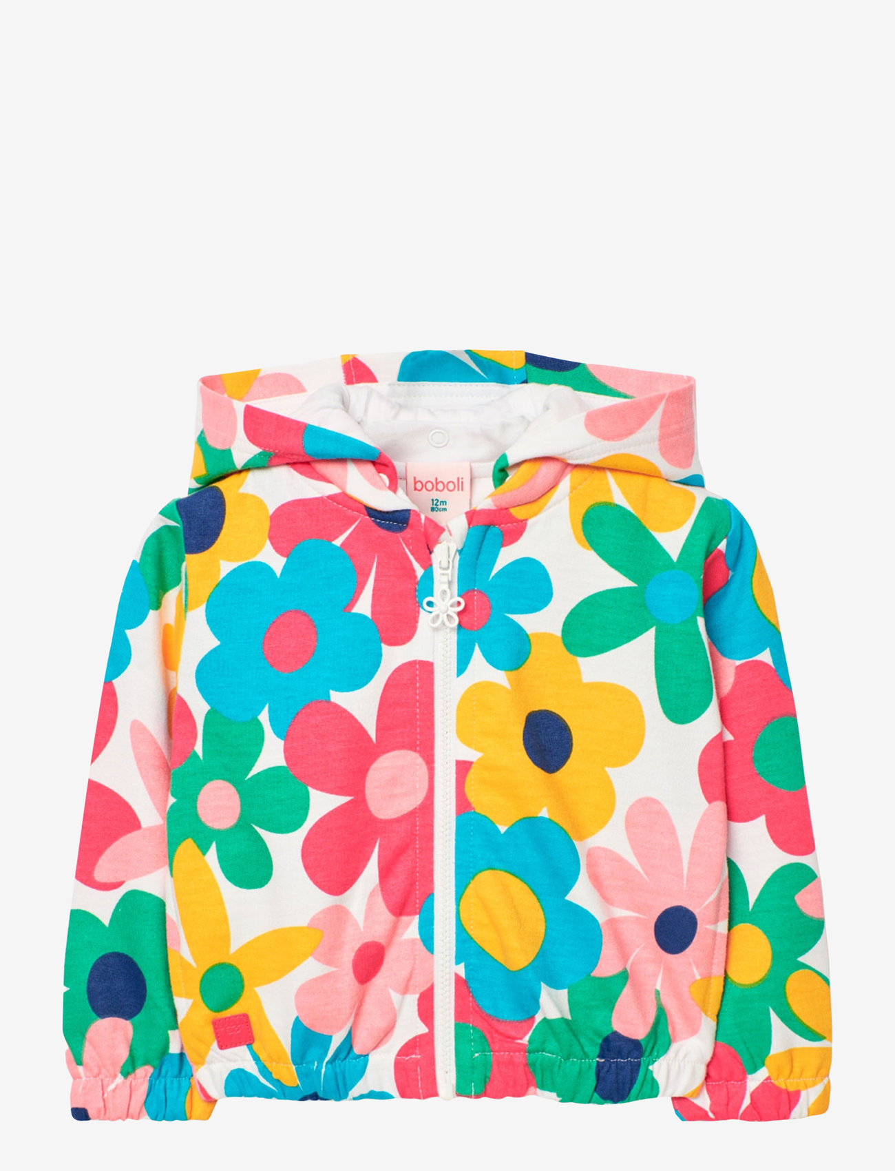 Boboli - Fleece jacket floral - kapuzenpullover - multi coloured - 1