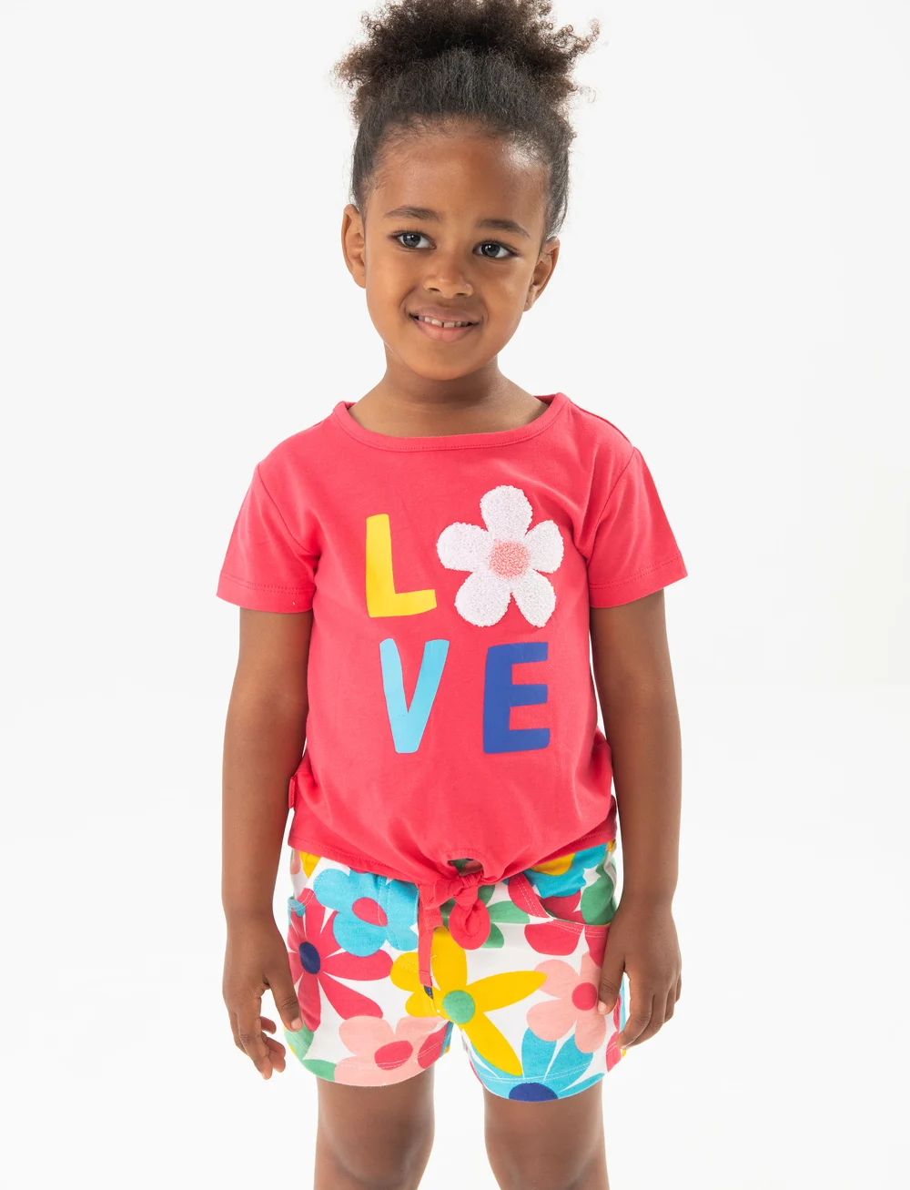 Boboli - Fleece shorts floral - sweatshorts - multi coloured - 0