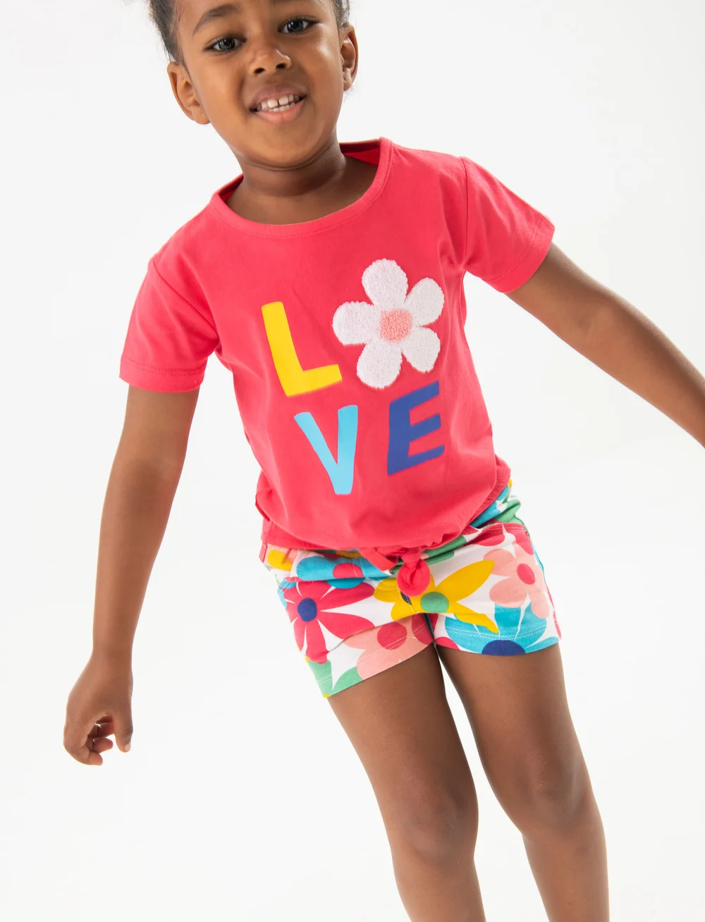 Boboli - Fleece shorts floral - sweatshorts - multi coloured - 4