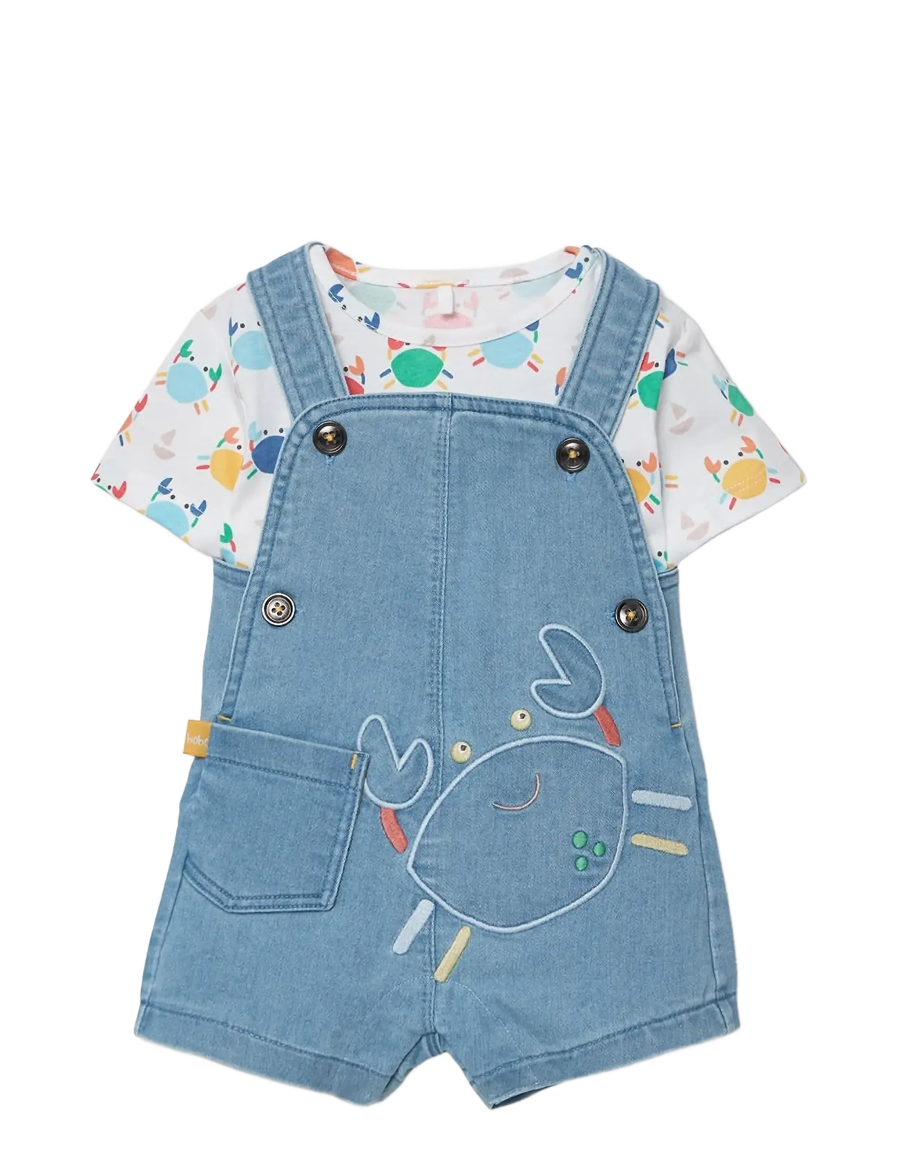 Boboli Set knit for baby boy -BCI - 4 for 3 - PRINT / blue