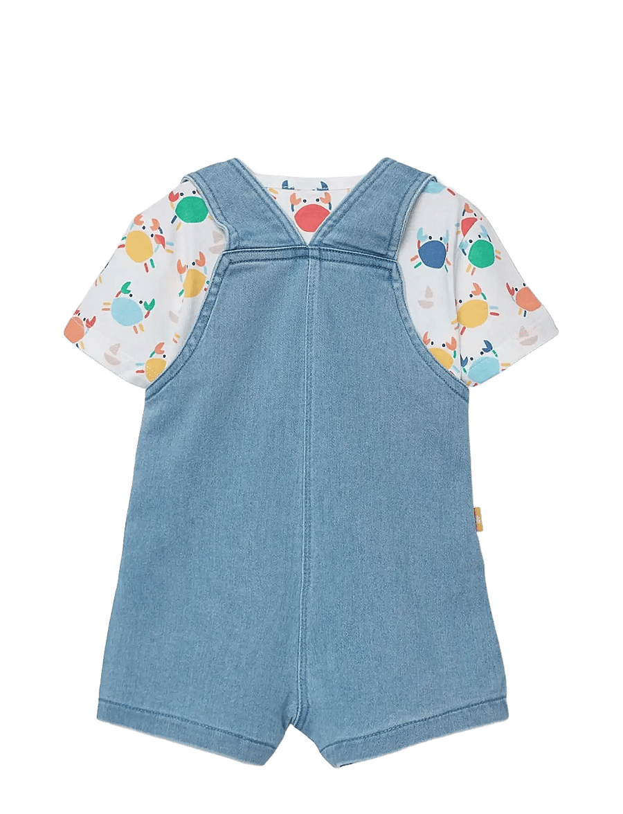 Boboli - Set knit for baby boy -BCI - sett með stuttermabol - print - 1