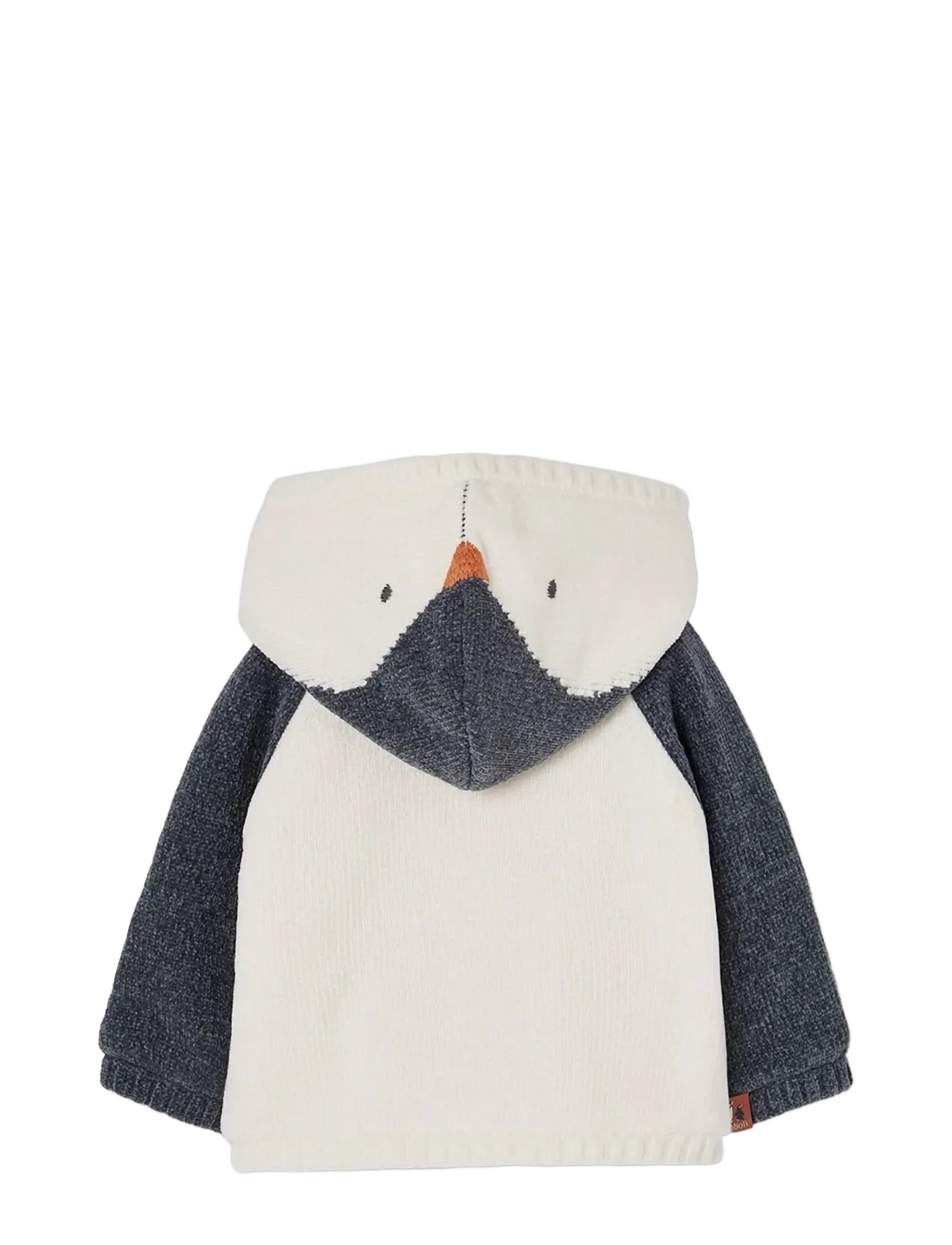 Boboli - Knitwear hooded jacket for baby - fleecejacken - off white - 1