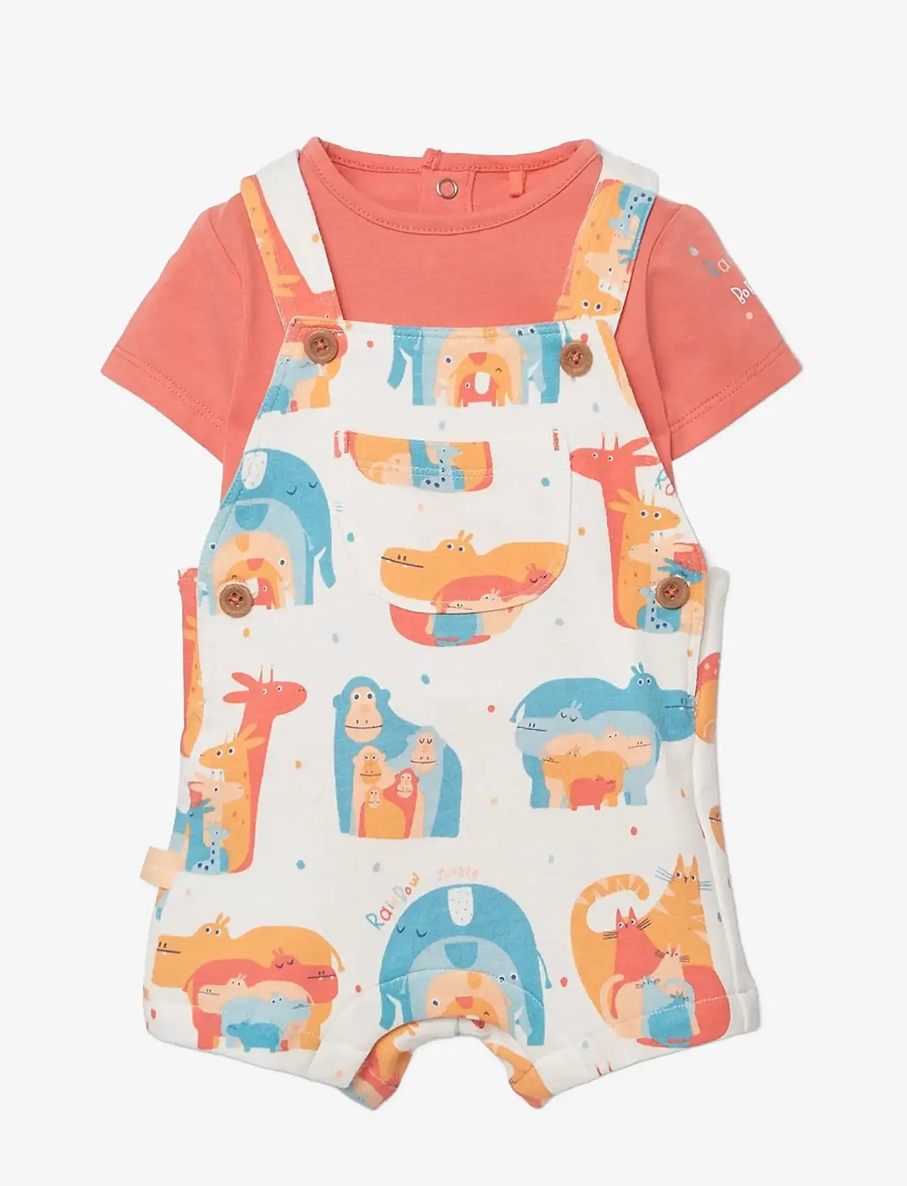 Boboli - Set knit for baby boy -BCI - set med body - print - 0