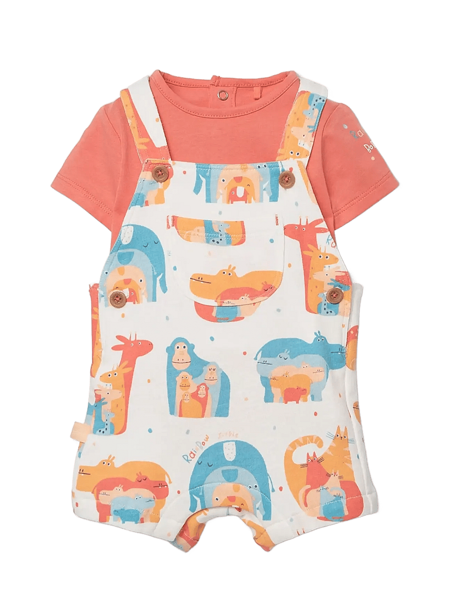 Boboli - Set knit for baby boy -BCI - komplekti ar augšdaļu - print - 0