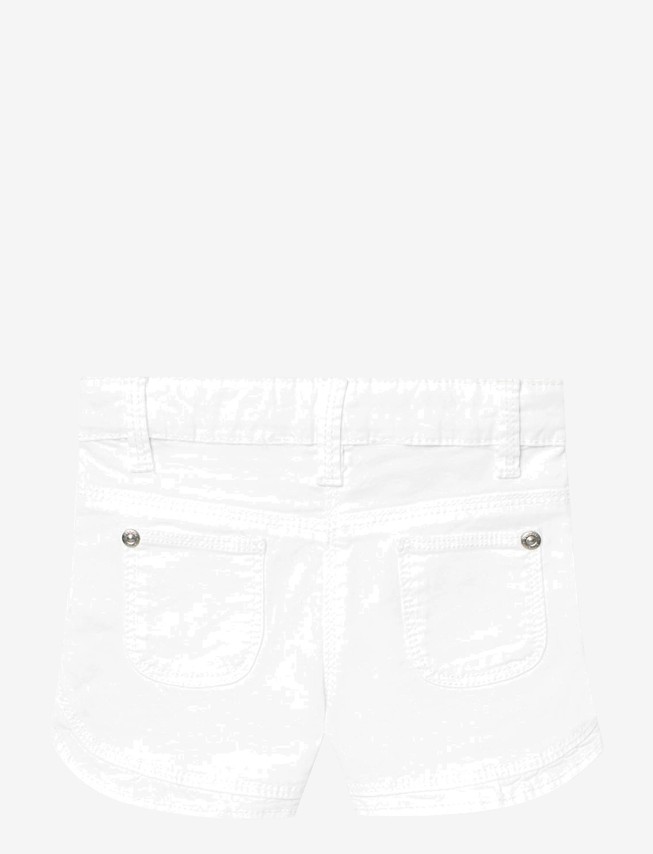 Boboli - Stretch gabardine shorts - jeansowe szorty - white - 1