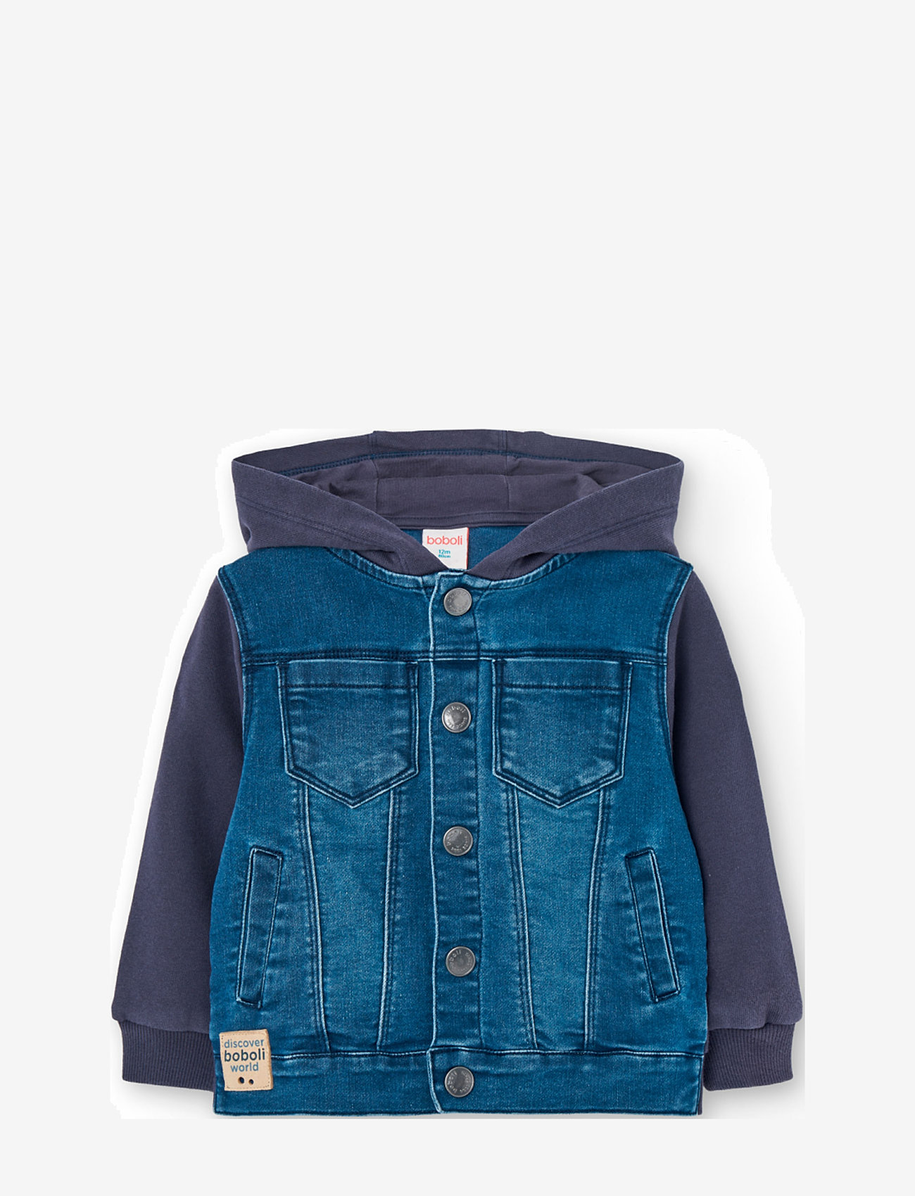 Boboli - Denim jacket combined - blue - 1