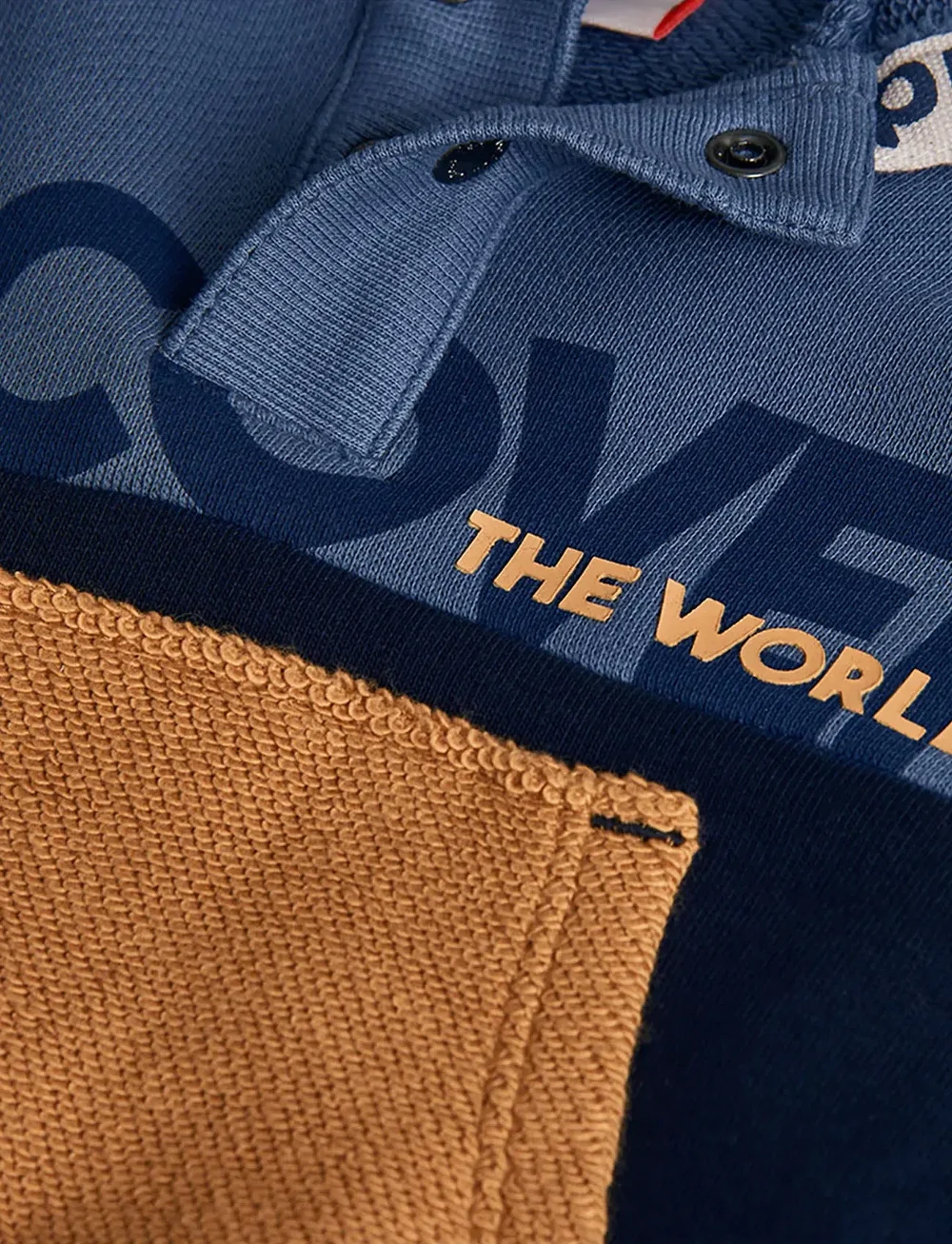 Boboli - Fleece with pockets sweatshirt - kapuzenpullover - arctic - 2