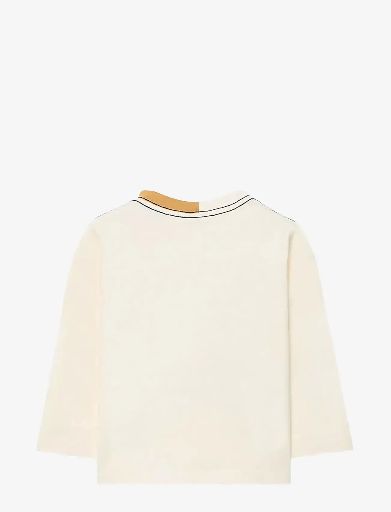 Boboli - Knit t-Shirt - langærmede t-shirts - ecru - 1