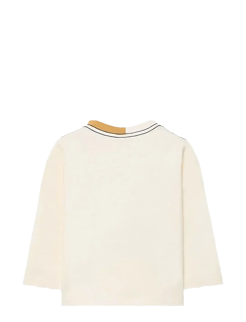 Boboli - Knit t-Shirt - langærmede t-shirts - ecru - 1