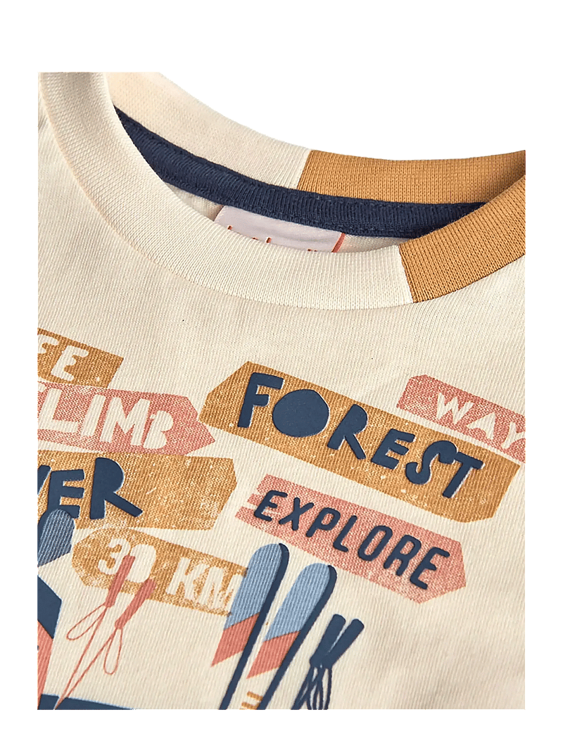 Boboli - Knit t-Shirt - langærmede t-shirts - ecru - 2