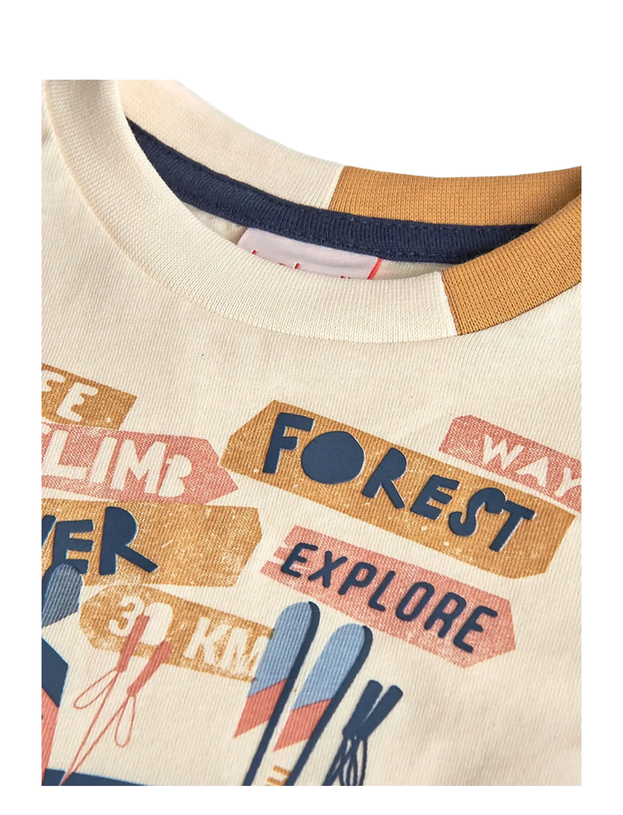 Boboli - Knit t-Shirt - pitkähihaiset t-paidat - ecru - 2