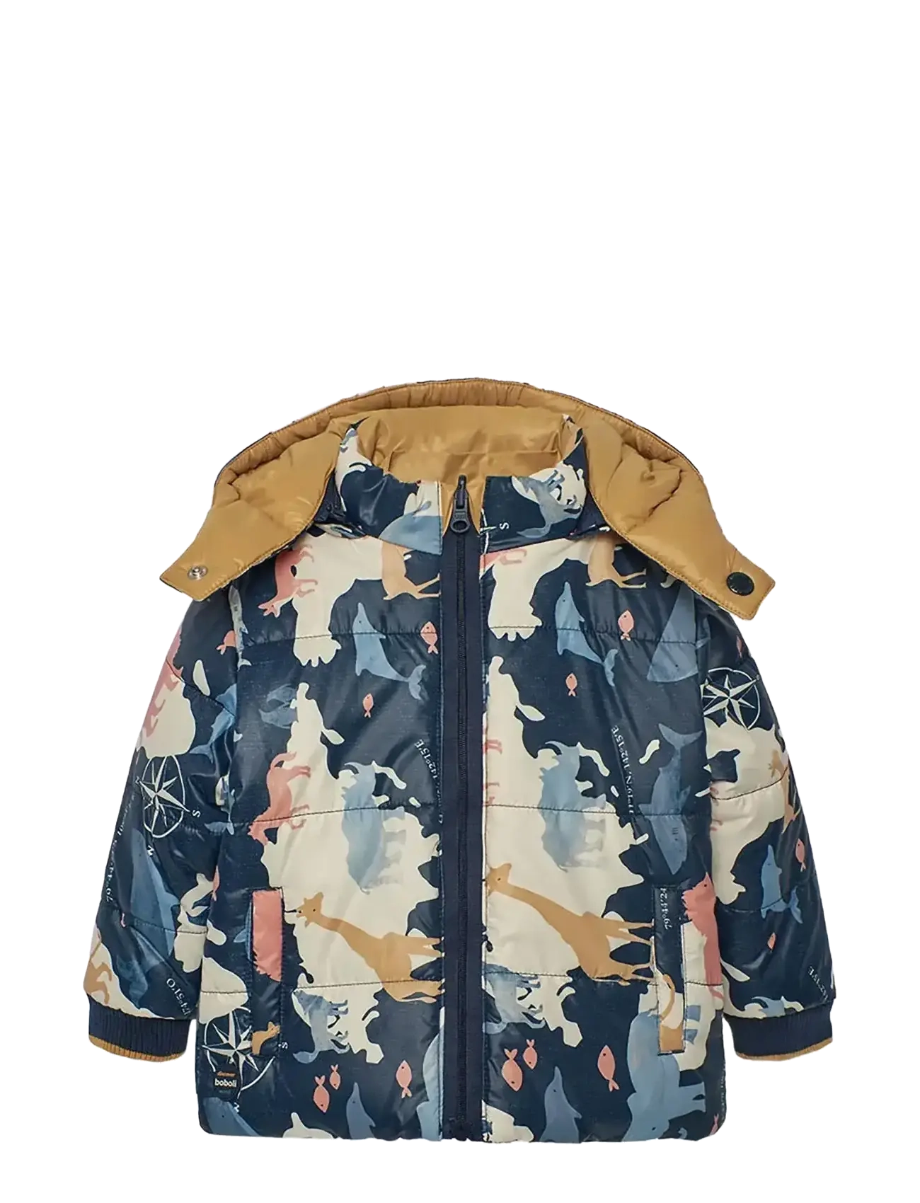 BOBOLI Reversible Parka Patterned - 80 - Kinder
