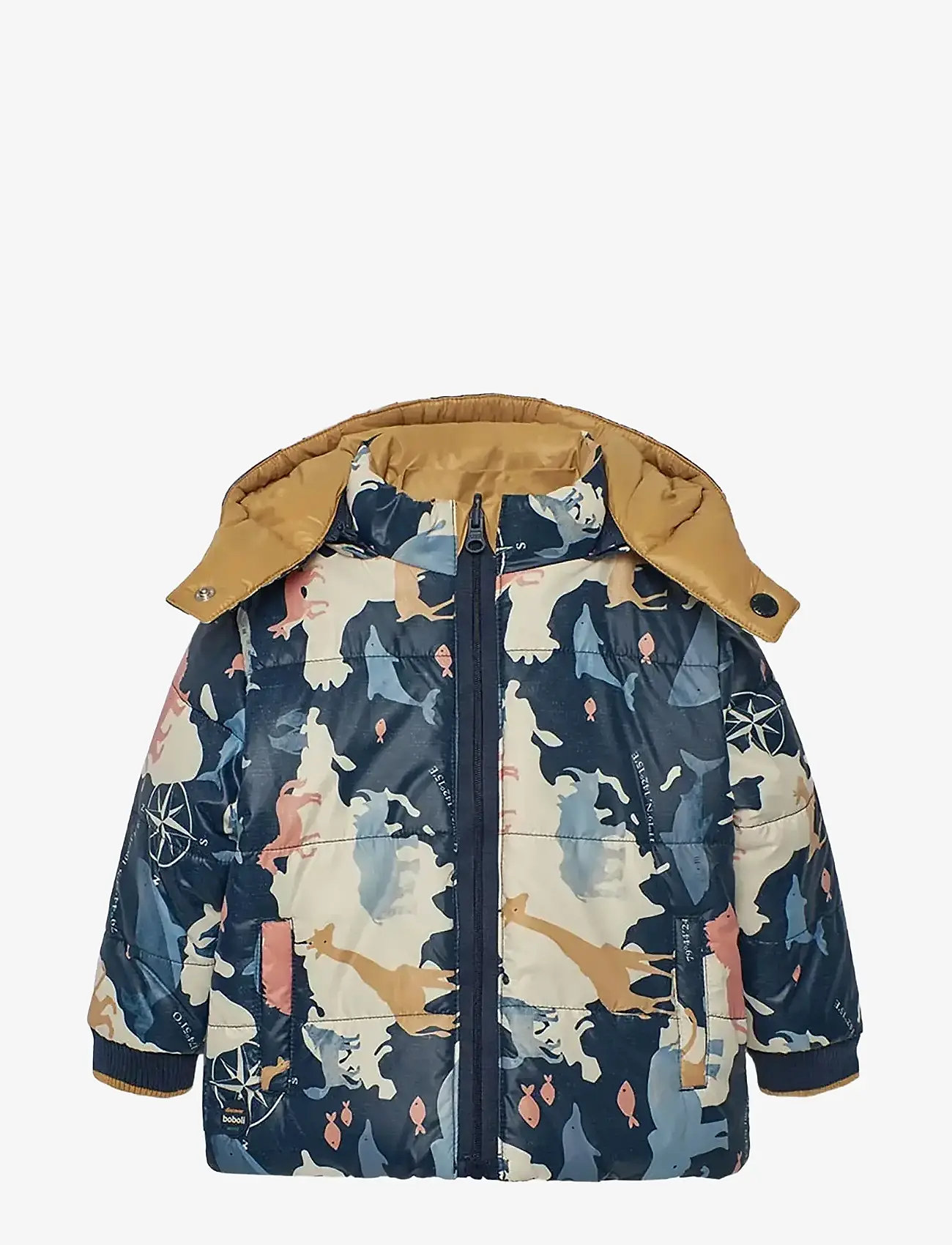 Boboli - Reversible parka - vinterjackor - navy - 0