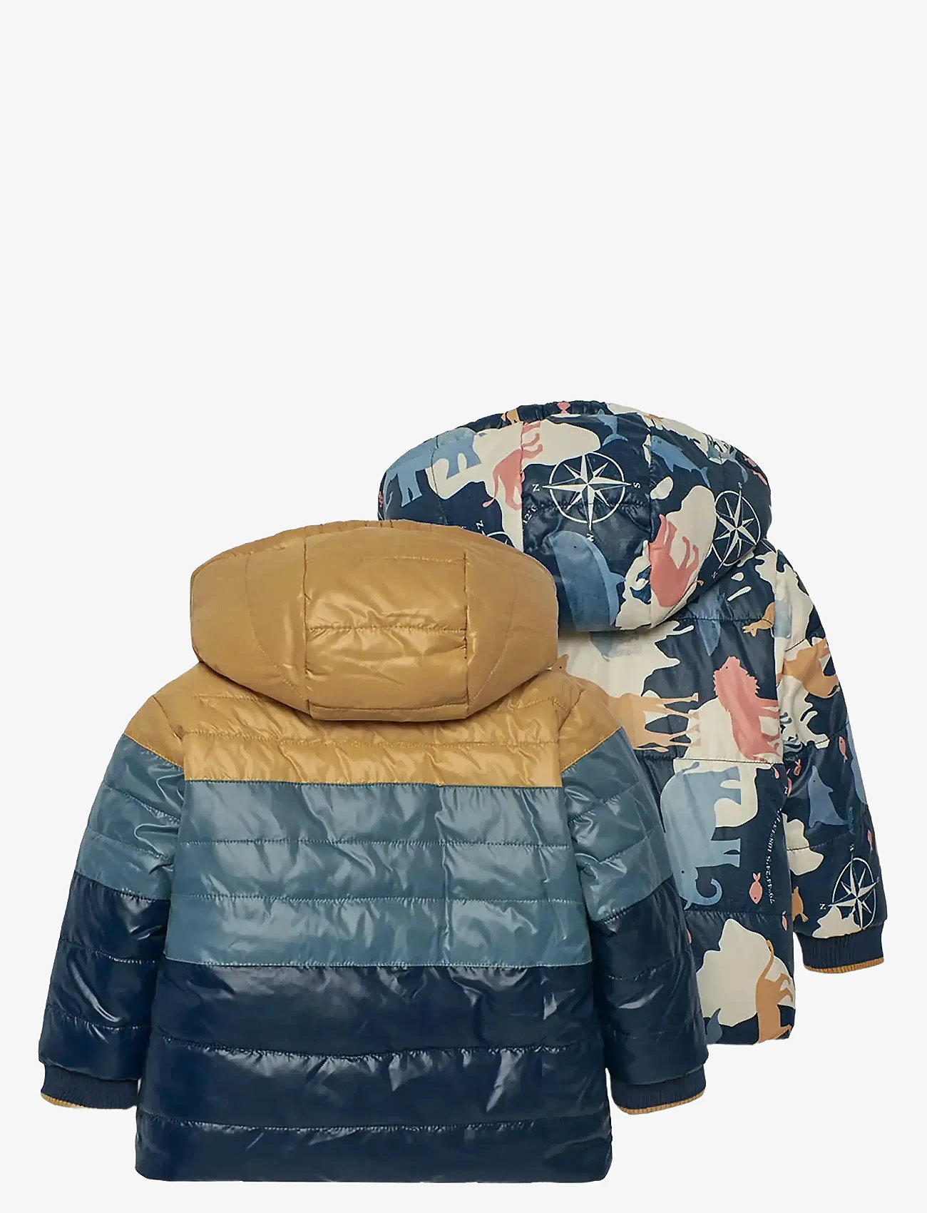 Boboli - Reversible parka - vinterjackor - navy - 1