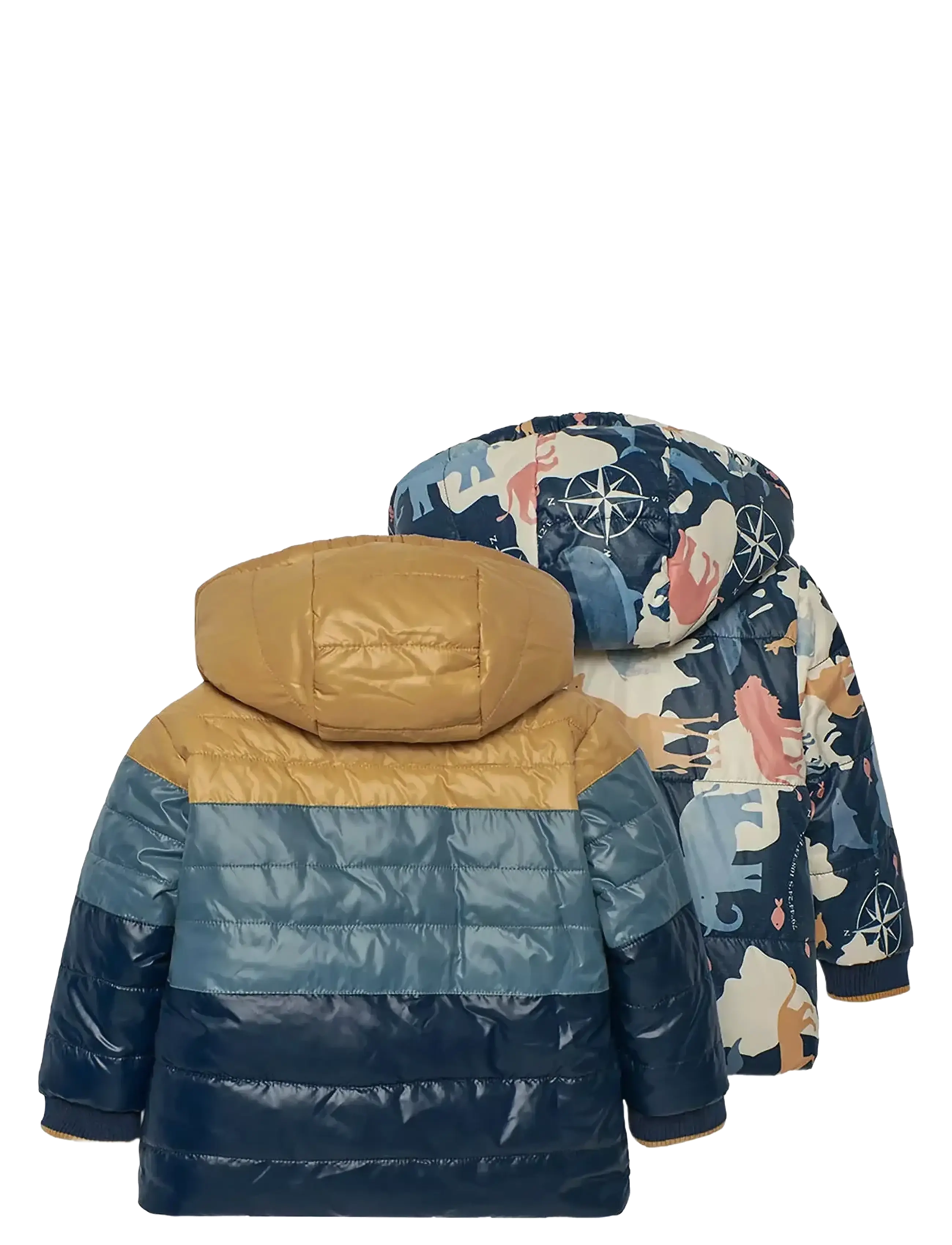 Boboli - Reversible parka - winterjas - navy - 1