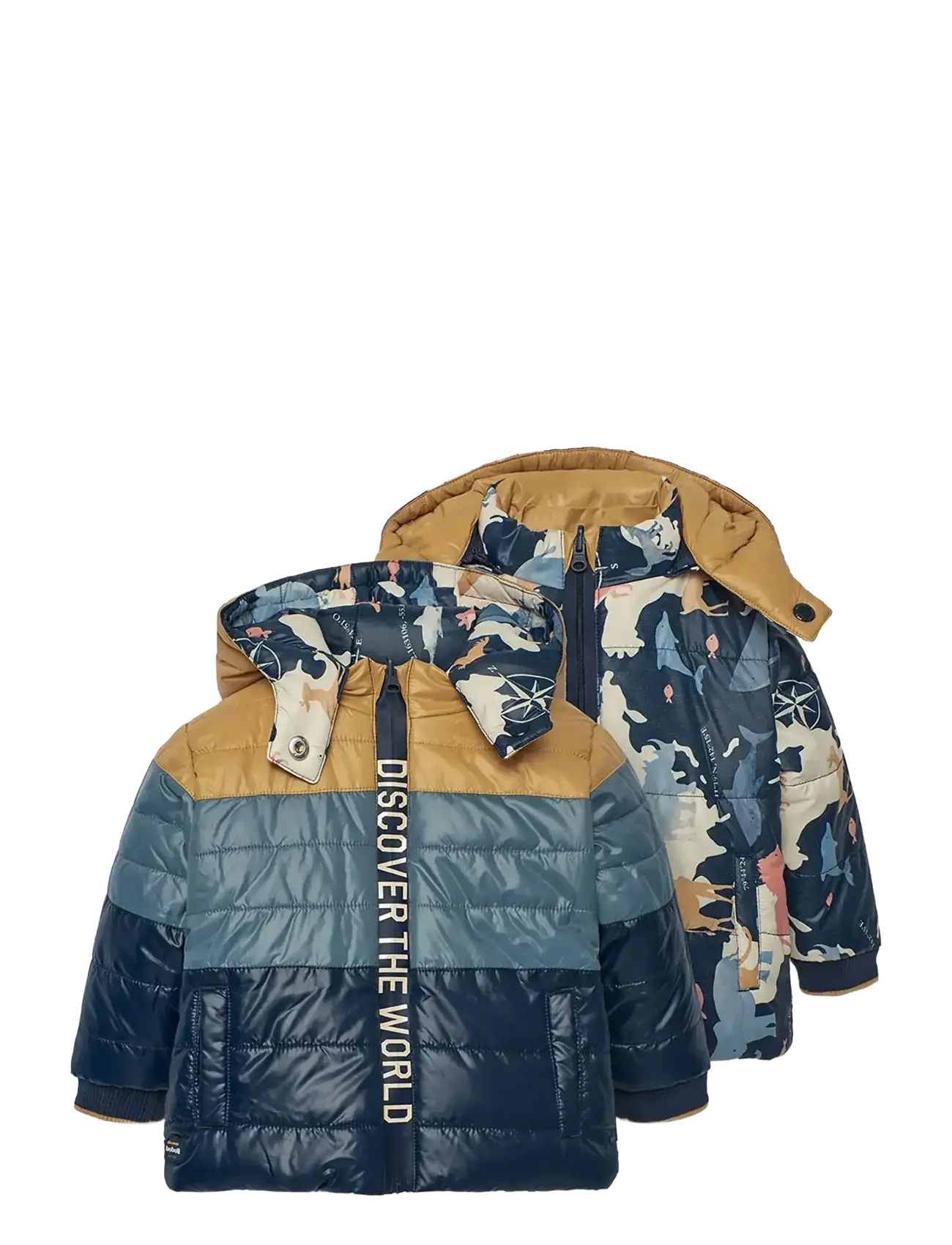 Boboli - Reversible parka - winterjas - navy - 2