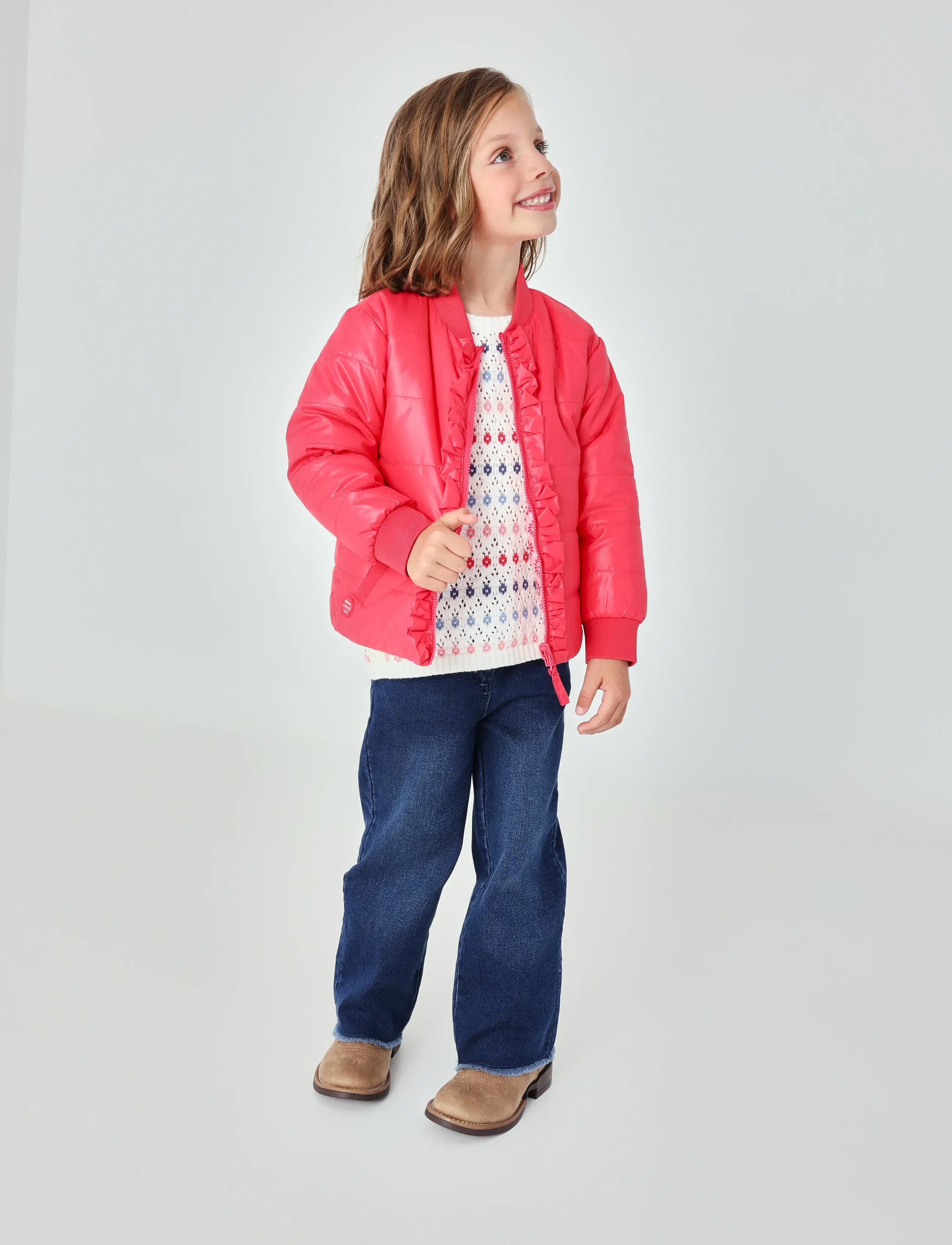 Boboli - Knitwear pullover for girl -BCI - jumpers - off white - 4