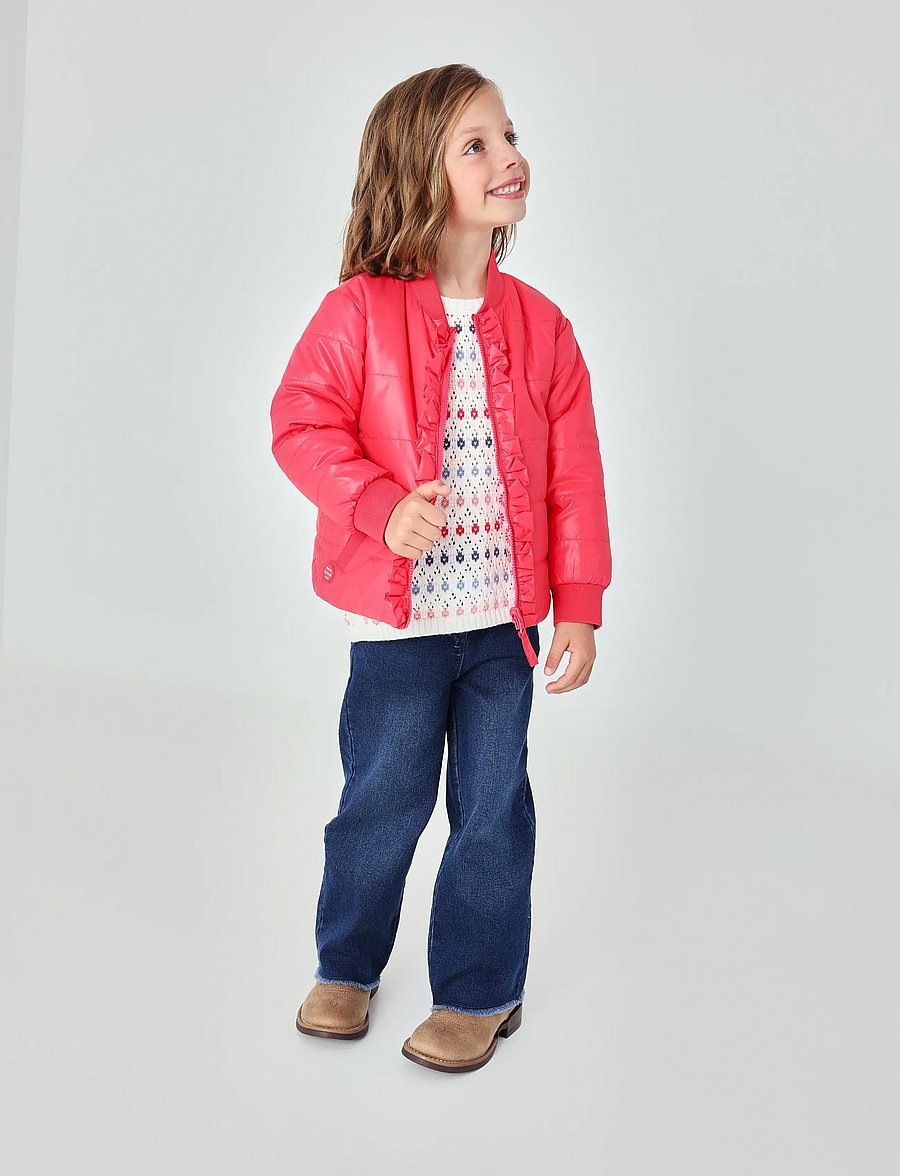 Boboli - Knitwear pullover for girl -BCI - trøjer - off white - 4