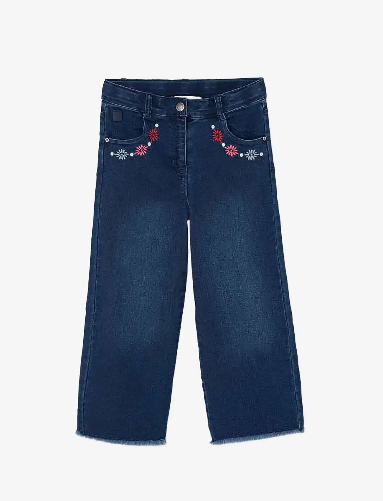 Boboli - Denim trousers knit for girl -BCI - regular jeans - blue - 0