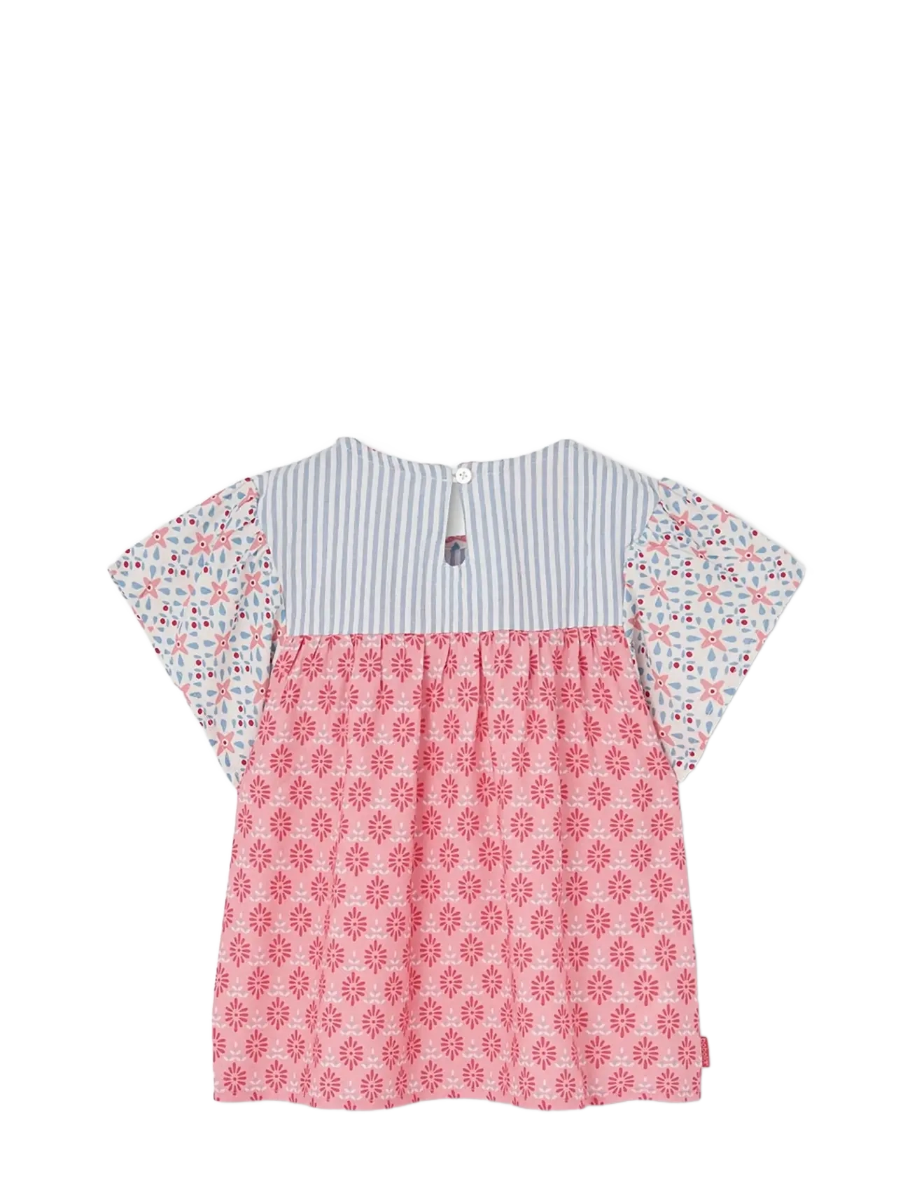 Boboli - Poplin blouse combined for girl -BCI - bluser & tunikaer - print - 2