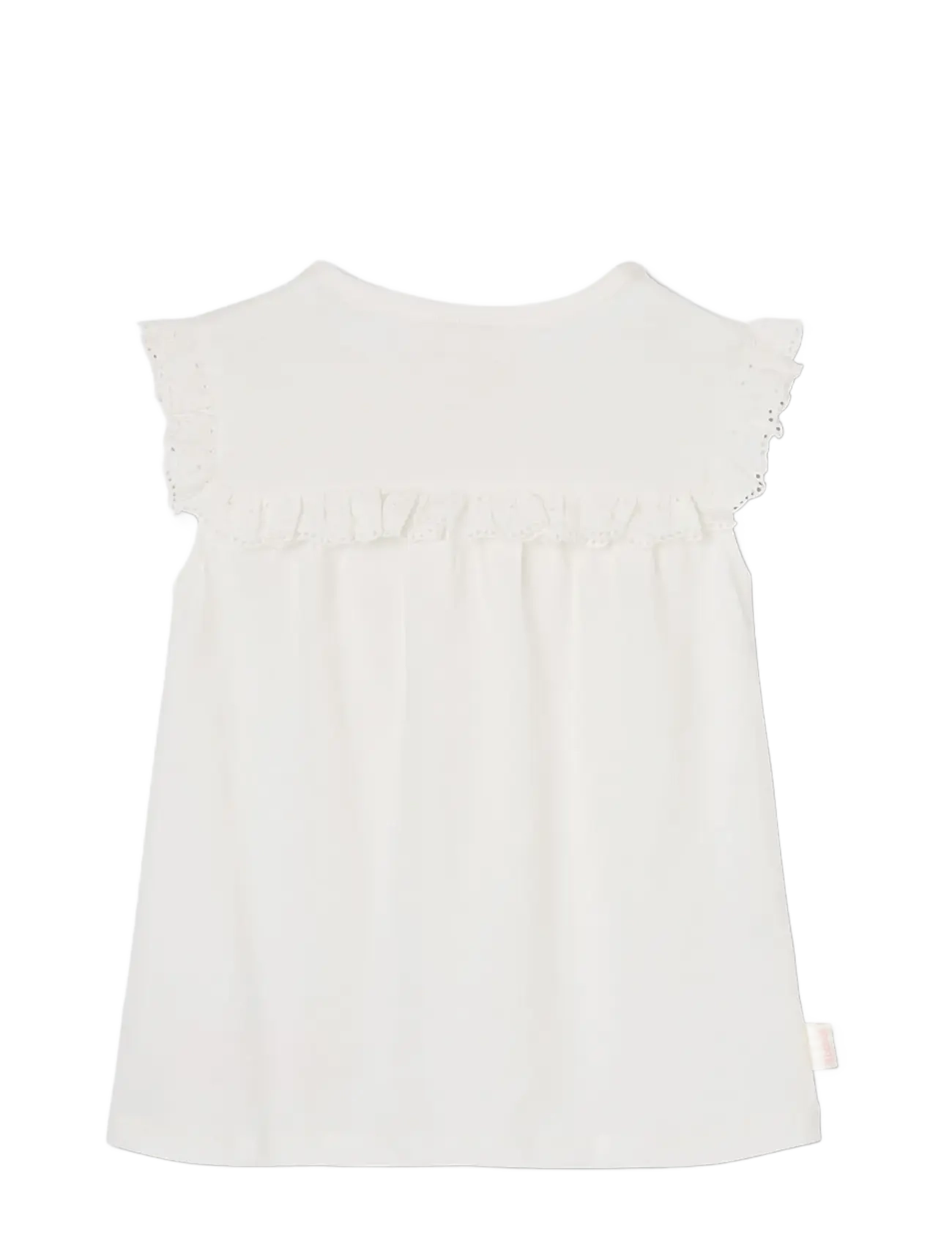 Boboli - Knit t-Shirt for girl -BCI - topit - off white - 2