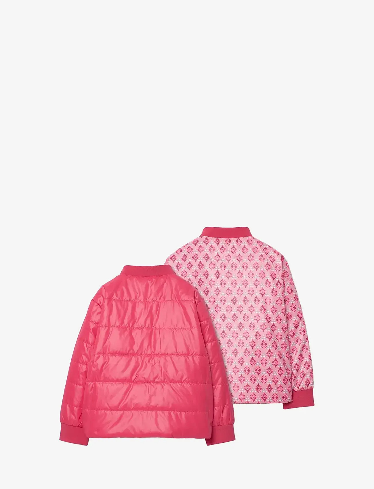 Boboli - Reversible parka for girl - vatteraðir jakkar - magenta - 1